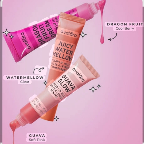 3/$30 Juicy Water Mellow Lip Balm - Clear - Picture 2 of 7